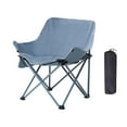 thumbnail image 4 of Silla de campamento portátil taburete de playa antislip ligero para jardín de jardinería Azul claro, 4 of 8