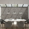 thumbnail image 3 of 41193-91 Livex Lighting Metal Shade - 1 Light Mini Pendant in Coastal Style - 12.5 Inches wide by 11.25 Inches high-Brushed Nickel Finish, 3 of 10