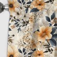 thumbnail image 3 of Designart "Cozy Rustic Floral Glow II" Floral Blackout Curtain Panels, 3 of 4