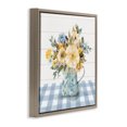 thumbnail image 3 of Stupell Industries Summer Bouquet Farmhouse Floral Brown Framed Floater Canvas Wall Art design by Carol Robinson, 25 x 25, 3 of 9