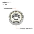 thumbnail image 2 of Uxcell Deep Groove Ball Bearings Inch Double Shield Chrome Steel 1/4"x3/4"x9/32", 2 of 4
