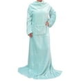 thumbnail image 6 of Catalonia Wearable TV Blanket with Sleeves Arms Micro Plush Fleece Wrap Throw Robe 73 x 51”, 6 of 7