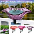 thumbnail image 4 of XGFHYJEH Bird Bath Bowl, Bird Bath, Bird Baths Outdoor on Clearance, Bird Bath For Garden Outdoor Yard Decor, 4 of 4
