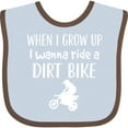 thumbnail image 3 of Inktastic Dirt Biking Motocross Future Dirt Biker Boys or Girls Baby Bib, 3 of 4