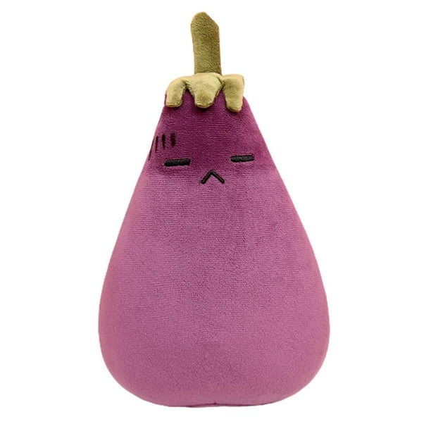Juguete De Berenjena Relleno, Juguete De Peluche Suave, Verduras, Almohada, Regalos Para Niños sonducket FN006806-01