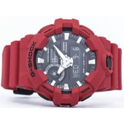 Casio Mens 22.6 mm G Shock Resin Casual Quartz Wristwatch, Red, (GA700-4A)