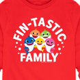 thumbnail image 3 of Baby Shark - Fintastic Family - Toddler And Youth Long Sleeve Graphic T-Shirt, 3 of 6