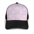 thumbnail image 3 of Naloa Shells Pearl Adult adjustable Print Baseball Hat, Patchwork curved brim baseball capfor Men and Women, One Size, 3 of 5