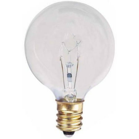 Globe Electric 70825 Vanity Globe Light Bulb, Clear, 60-Watt, 120-Volt, 2-Pk. - Walmart.com