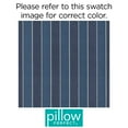 thumbnail image 3 of Pillow Perfect 568416 Wickenburg Coussin à Lancer Rectangulaire Indigo - Lot de 2, 3 of 5