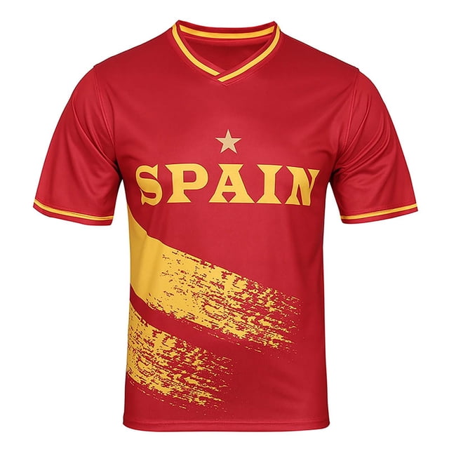 Daznico Short Sleeve Football Shirt Fan Wear for and America Cup