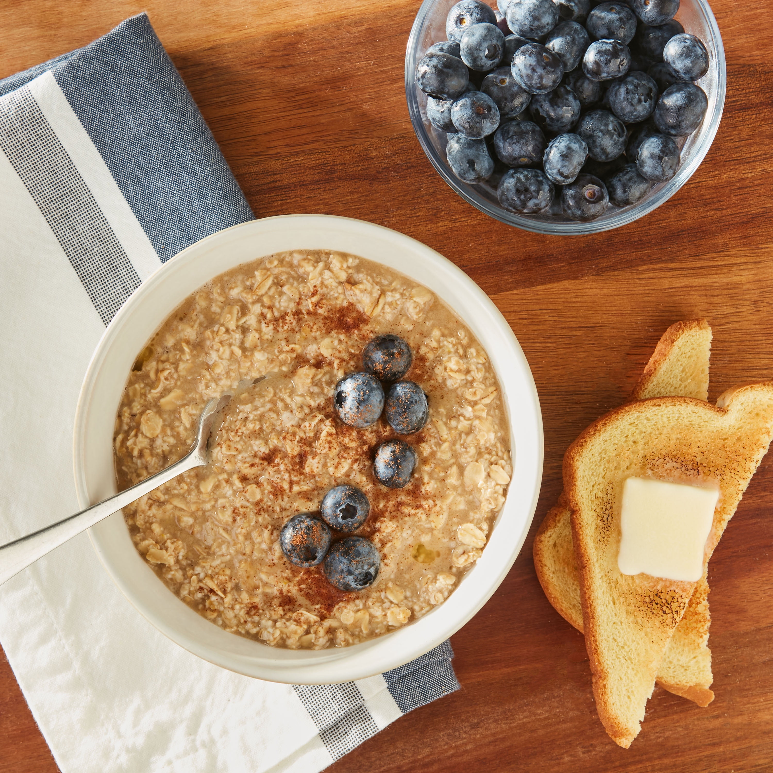 Great Value Sugar-Free Maple & Brown Sugar Instant Oatmeal, 0.99 oz, 8 Packets
