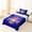 Blue Gold, variant on Erosebridal Cartoon Bear Doll Twin Sheet Sets, Glitter Love Heart Print Bedding, 3 Pieces