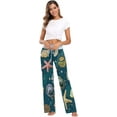 thumbnail image 6 of FREEAMG Women Pajama Pants Lounge Pants Long Stretch Comfy Sleepwear Sea Shell, 6 of 7