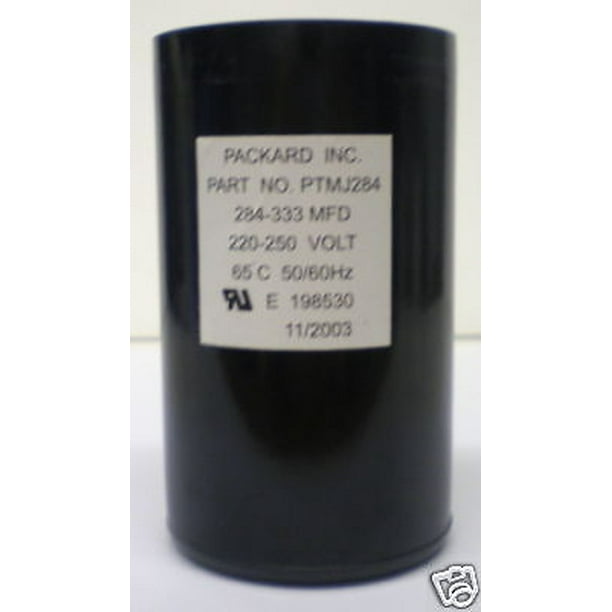 Packard Ptmj284 Motor Start Capacitor 284 333 Mfd Uf 2 250 Vac Walmart Com Walmart Com