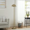thumbnail image 2 of Better Homes & Gardens 62" Modern Pull-chain Brass Floor Lamp with Brass Dome Shade, 2 of 9
