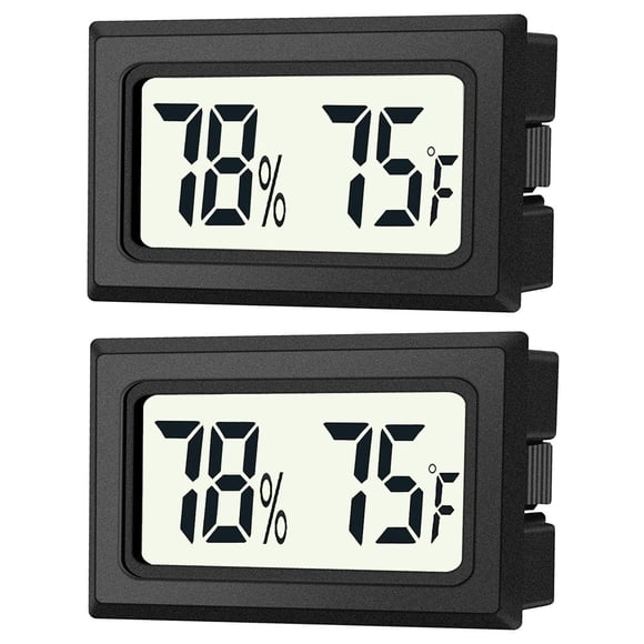 Mini termómetro higrómetro digital JEDEW para interiores y exteriores