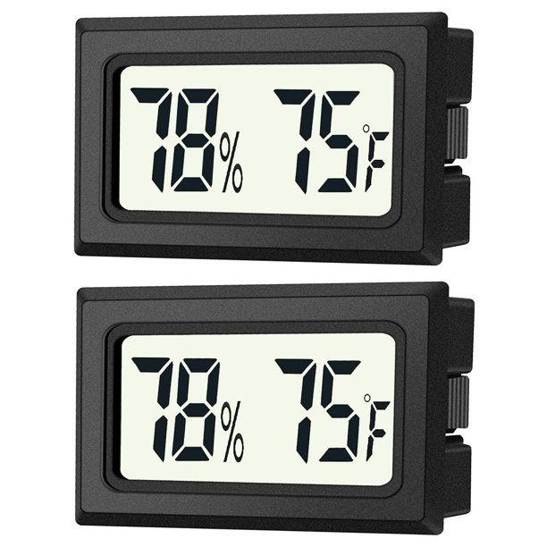 Mini termómetro higrómetro digital JEDEW para interiores y exteriores