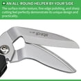 thumbnail image 4 of stedi 10-Inch Scissor Heavy Duty, All Purpose Scissors, Cardboard and Carpet Shears,Extremely Sharp Blades with Finely Serrated, 4 of 6
