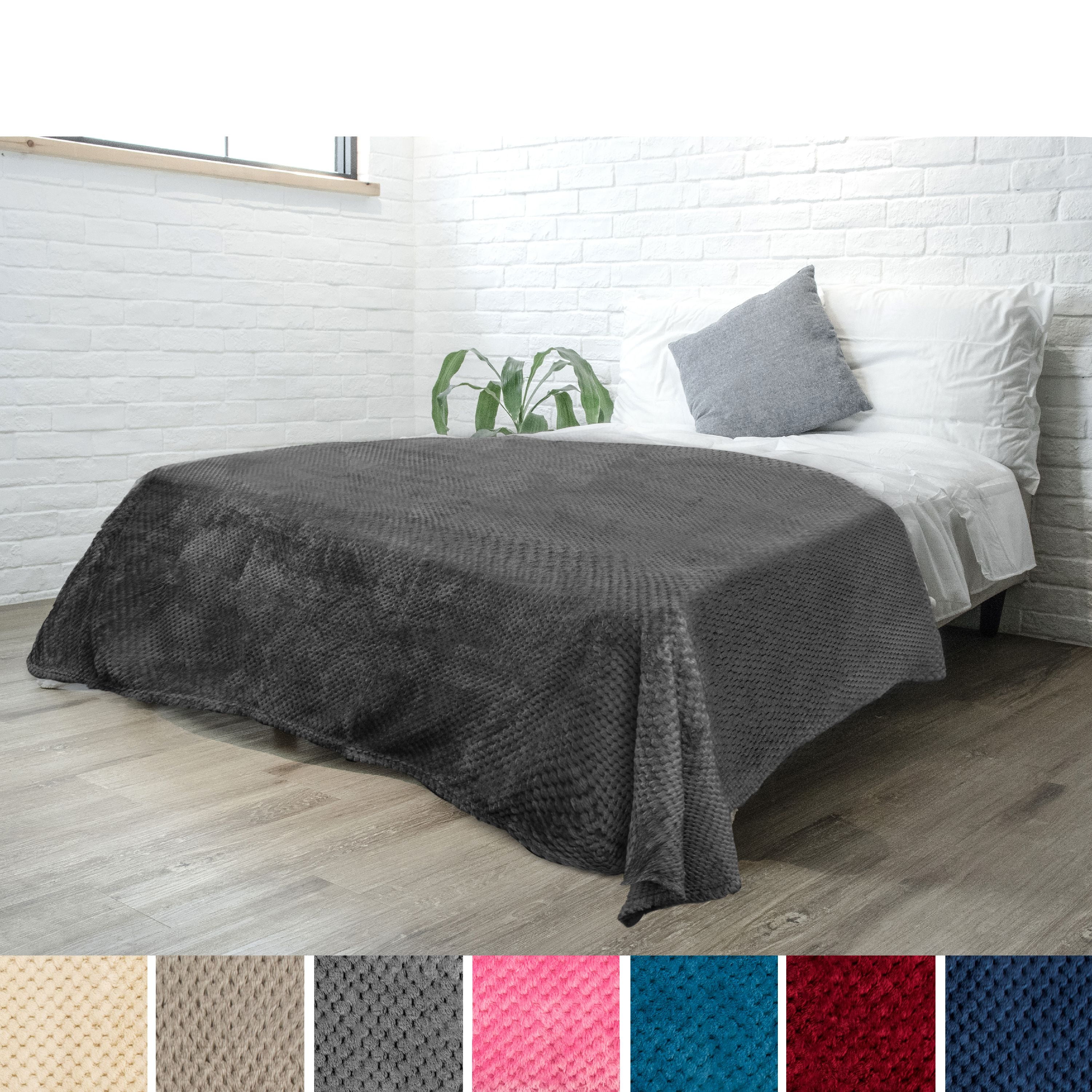 Grey, 40x60 KFZ Throw Blanket Flannel Fleece Sofa Throw Microfiber Super Soft Blanket Lightweight Cozy Plush Solid Blankets for Bed Twin Full Queen Throw Blanket Grey, 40x60 KFZ Throw Blanket Flannel Fleece Sofa Throw Microfiber Super Soft Blanket Lightweight Cozy Plush Solid Blankets for Bed Twin Full Queen Throw Blanket