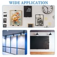 thumbnail image 5 of LELE LIFE Movable Mirror Clips for Wall Mounting, Stainless Steel Heavy Mirror Hangers Mirror Hanging Hardware Kit, Picture Frame Wall Mount Bracket Holder, 6Pack, 18mm/0.71" Width, 5 of 7