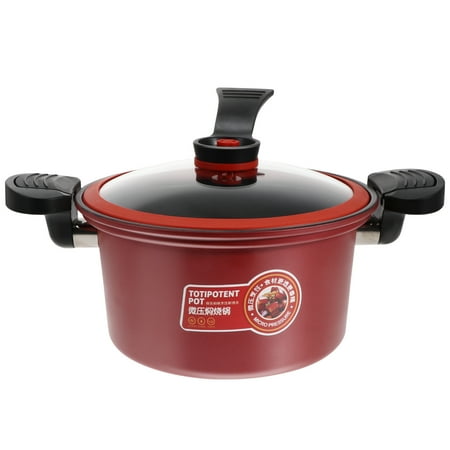 

NUOLUX 1 Pc Convenient Soup Pot Stew Pot Non-stick Pot Induction Cooker Micro Pressure Cooker