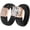 Black and Rose Gold, variant on Set Silicone Ring – 7mm Round Solitaire CZ | Patented Design - GlowStone Collection