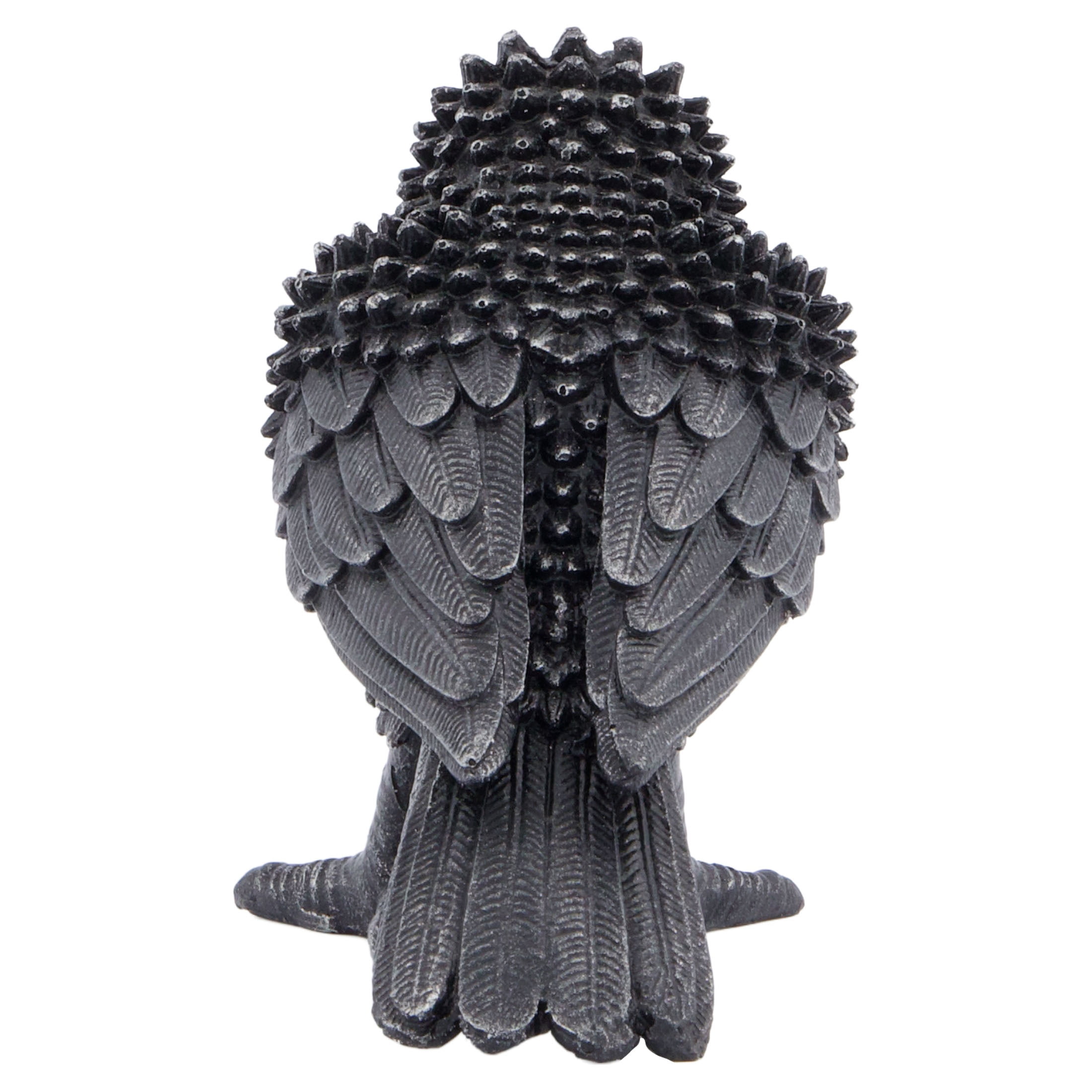 Resin Raven Decoration, Black, 4.3", Halloween by Way To Celebrate