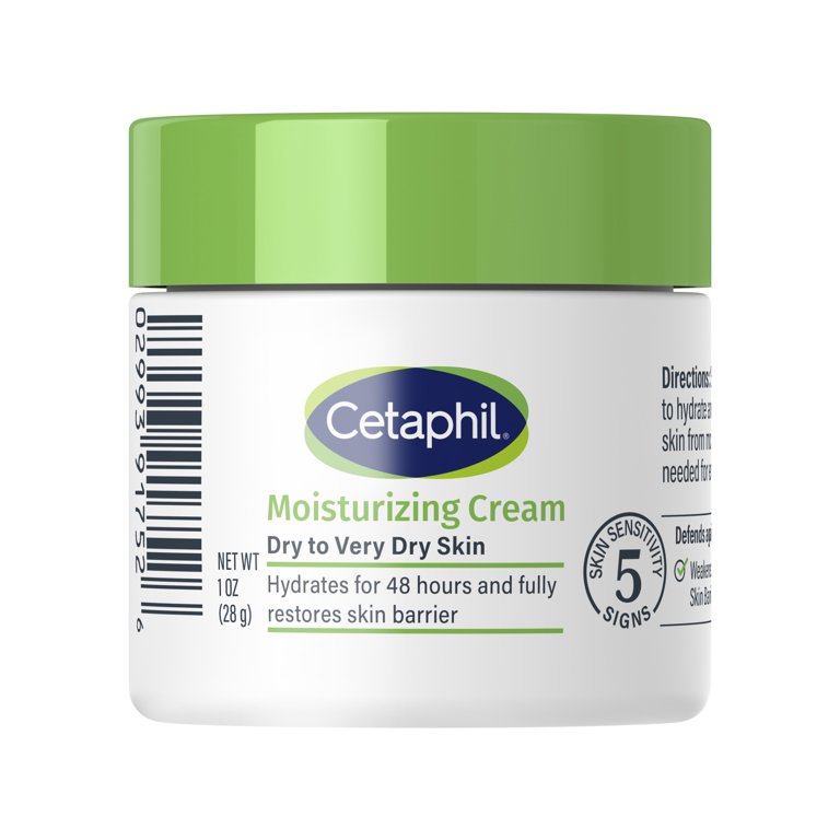 Cetaphil Moisturizing Cream Travel Size, For Dry to Very Dry