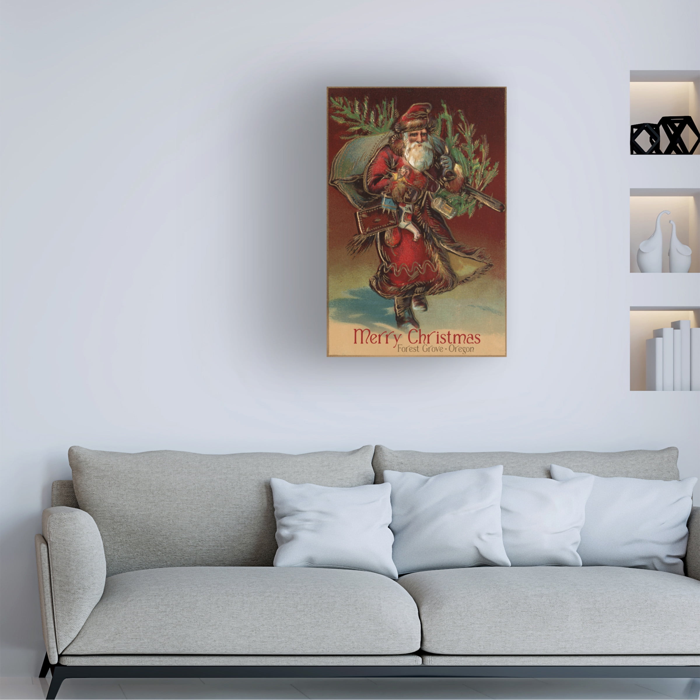 Lantern Press 'Santa Claus 4' Canvas Art