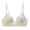 champagne-M, variant on Women's Deeps Plunge Bras Cleavage Enhancer Low Cut Wireless Bra Padded Push Up Bras