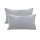 thumbnail image 2 of Fundas de almohada estándar de microfibra de 2, sensación suave de terciopelo, absorbente de humedad, resistente a arrugas, fundas antideslizantes para pelo y piel, tamaño estándar de 20x30 pulgadas, 2 of 6