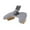 Gray, variant on Manicure Arm Rest Nail Art Pillow Phone Holder U Shaped Microfiber PU Leather Cushion for Salon Tech Home Use