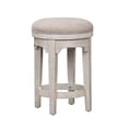 thumbnail image 2 of Liberty Furniture Farmhouse Reimagined Console Swivel Stool - White, 2 of 4