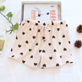 thumbnail image 2 of Summer Beach Shorts for Women Cotton Linen Short Pants Elastic Stretchy Waist Casual Dressy Pant, 2 of 3