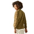 thumbnail image 5 of Regatta Womens Frankie Leopard Print Half Zip Fleece Top, 5 of 5