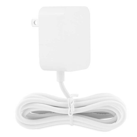 LEFXMOPHY Cable de alimentación para VTech VM901 VM919HD VM919-2HD VM819 VM819-2 PU Monitor de bebé Unidad de padres de pantalla portátil (no para cámara de unidad de bebé) Reemplazo de cargador blanc