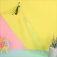 thumbnail image 3 of Cat Toy Wand Interactive Faux Feather Kitten Play Wand Cat Stick Toy with Bell, 3 of 10