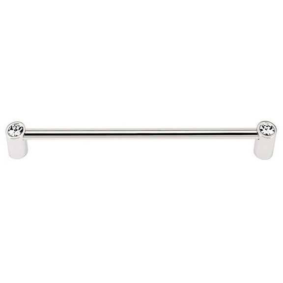 Alno Cd715-8 Contemporary Glam 8" Center To Center Luxury Solid Brass Appliance Handle