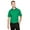 Kelly Green Hthr, variant on Devon & Jones DG22 Men's CrownLux Performance Address Mélange Polo-Black Heather-2XL