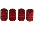 thumbnail image 2 of Almencla 4pc Automatic Car Wheel Tire Valve Stems Dustproof Cover Red, 2 of 8
