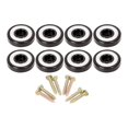 thumbnail image 2 of Abbracc Legs Heavy Duty Table Legs with Foot Pads Home DIY Coffee Tables Bedside Tables Brown 25mm, 2 of 9