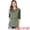 Green, variant on Women Functional Pockets Drawstring Waist Cargo Vest M Khaki