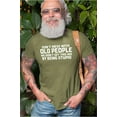 thumbnail image 4 of Men's funny papa grandpa T-shirt wise old man humorous father's day tee, 4 of 6