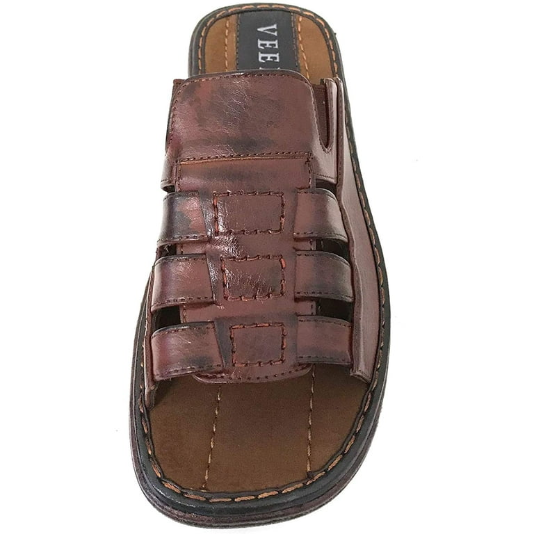 Brand New VEEKO Men's Slides Sandals Comfortable Flip Flops Slip