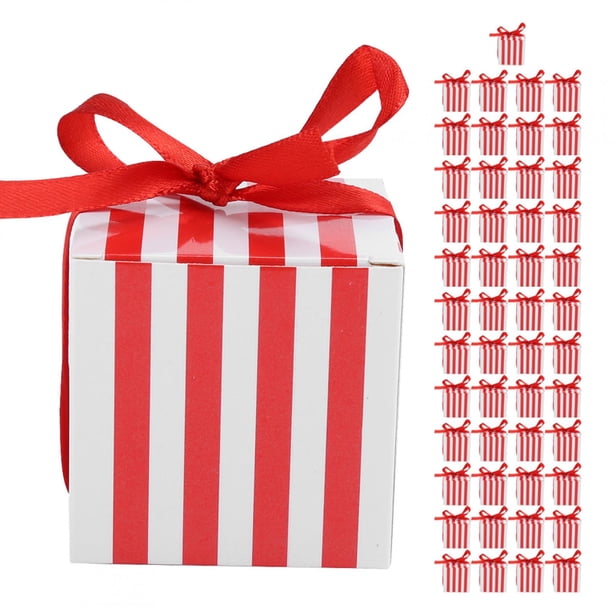 Caja de regalo para recuerdo de boda caja de regalo para recuerdo de papel de alta calidad decoración del hogar a rayas de estilo europeo para almacenamiento de regalos de Amonsee Otros