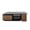 Black + Walnut Brown + Particle Board+MDF+1, variant on LIANGKA Illuminated Coffee Table Contemporary Living Room Table with Built-in LED Lighting