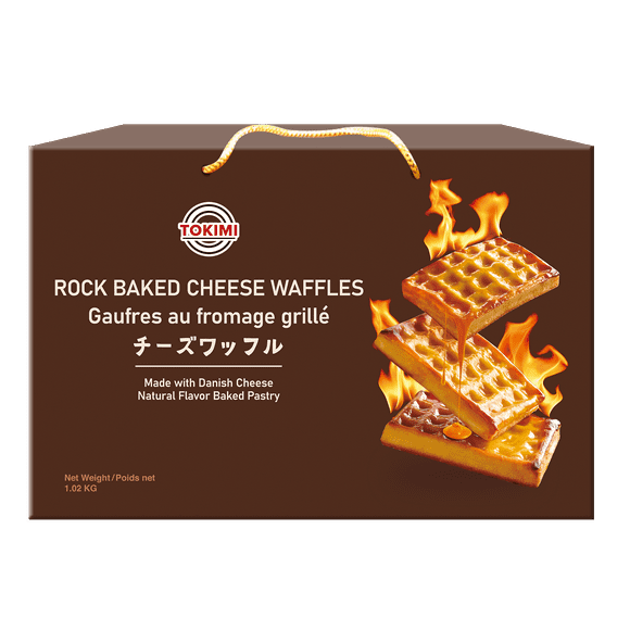 Gaufre au fromage cuite au four Tokimi Rock 1020g