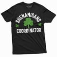 thumbnail image 3 of Shenanigans coordinator T-shirt St. Patrick's day Funny tee clover shamrock humorous Shirts (Large Military Green), 3 of 7