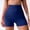 Navy, variant on Women's Seamless High Waisted Biker Shorts Butt Sculpting Workout Legging Shorts